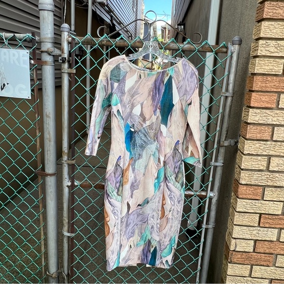 H&M Midi Tailored Dress 3/4 sleeves 6 - Picture 16 of 16